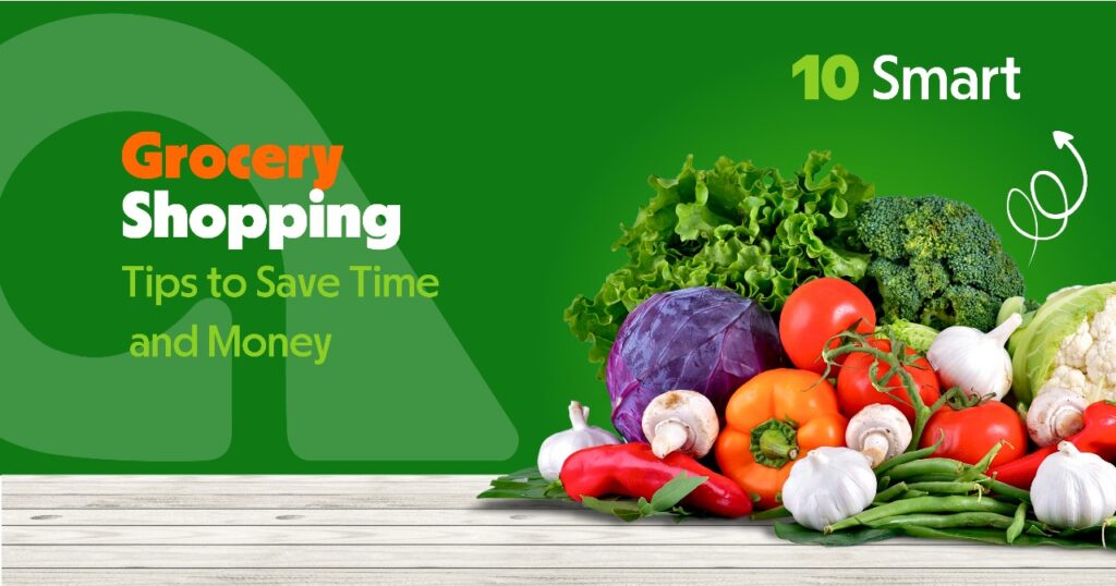 grocery shoping saving time and money