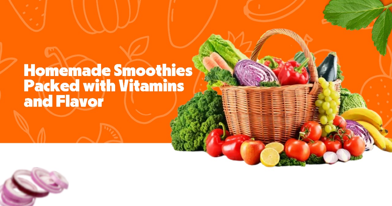 Homemade Smoothies Packed with Vitamins and Flavor